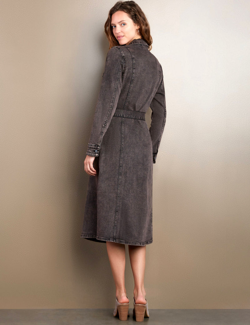 chinese dress ladies Womens Cargo Denim Dress Wash Lab Coffee / XL chinese dress ladies Womens Cargo Denim Dress Wash Lab Coffee / XL