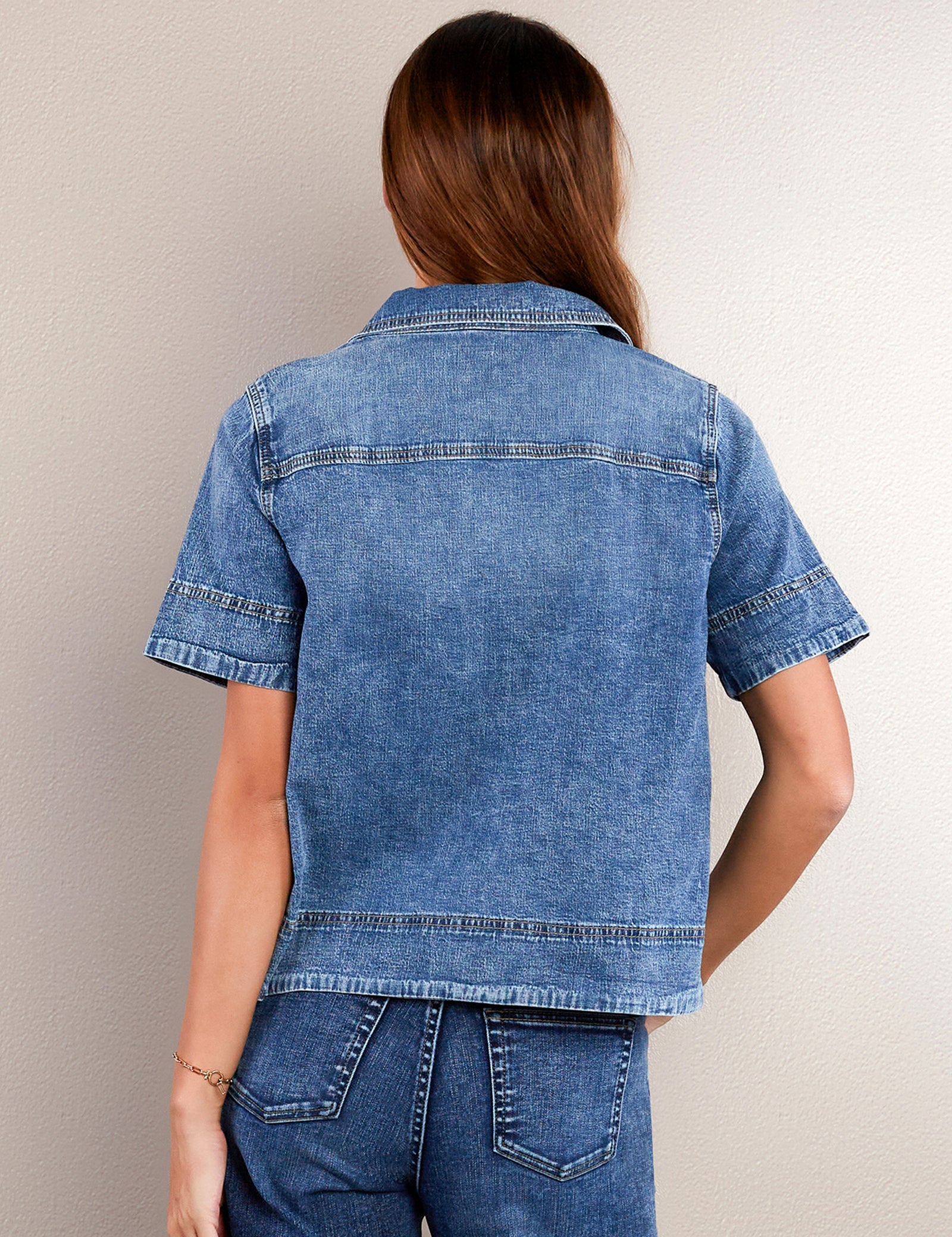 Denim Bowling Shirt – billytshop