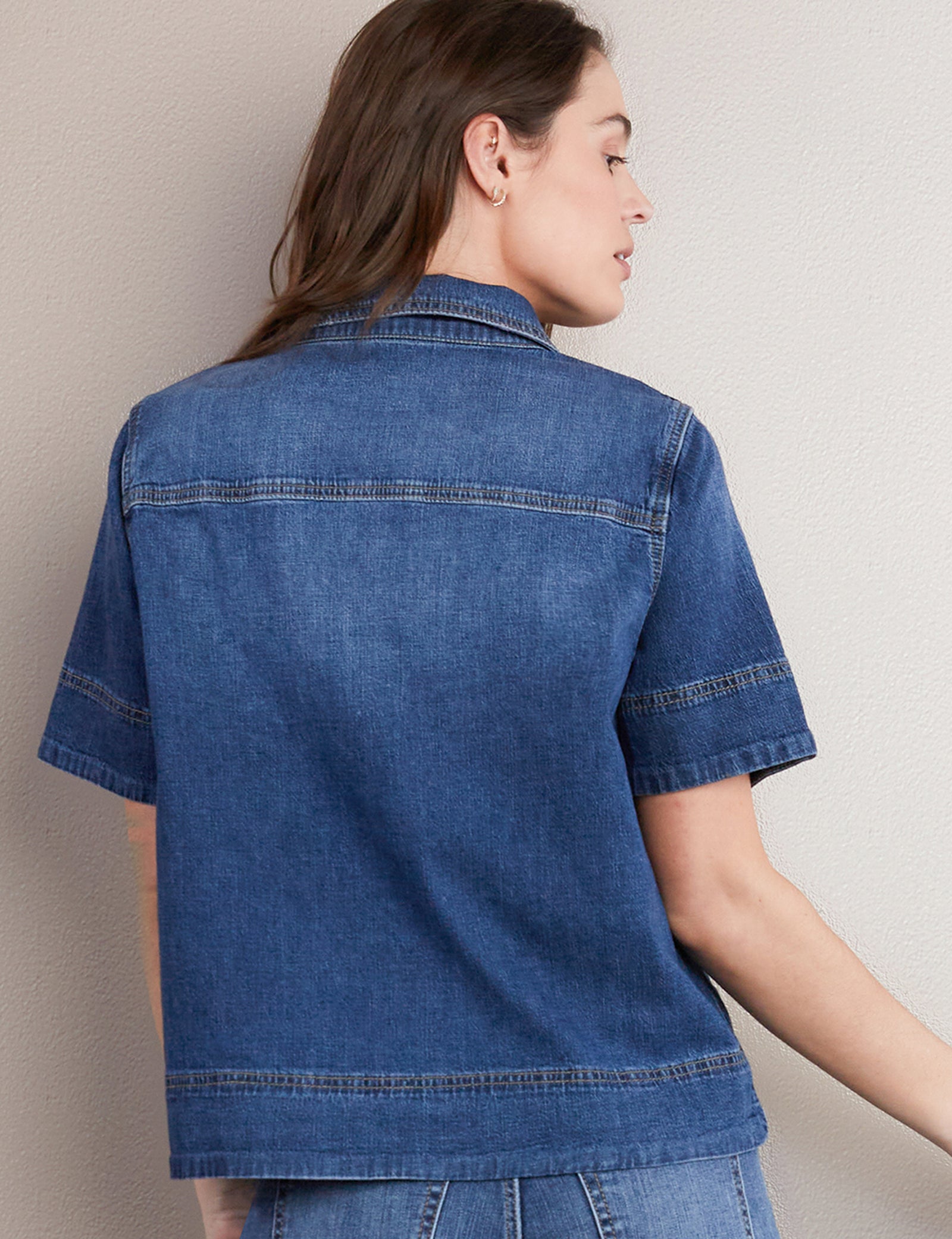 Denim Bowling Shirt – billytshop