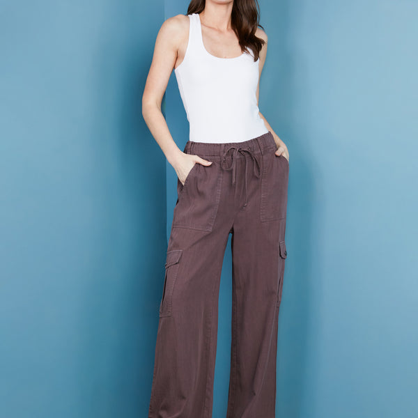 Women's Easy Soft Drawstring Cargo Pants – Billy T – billytshop