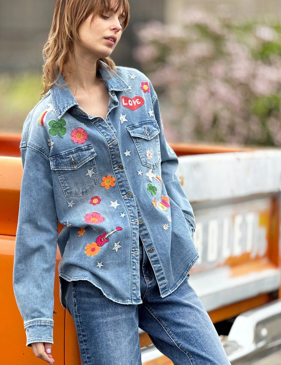 Festival Denim Shirt – billytshop