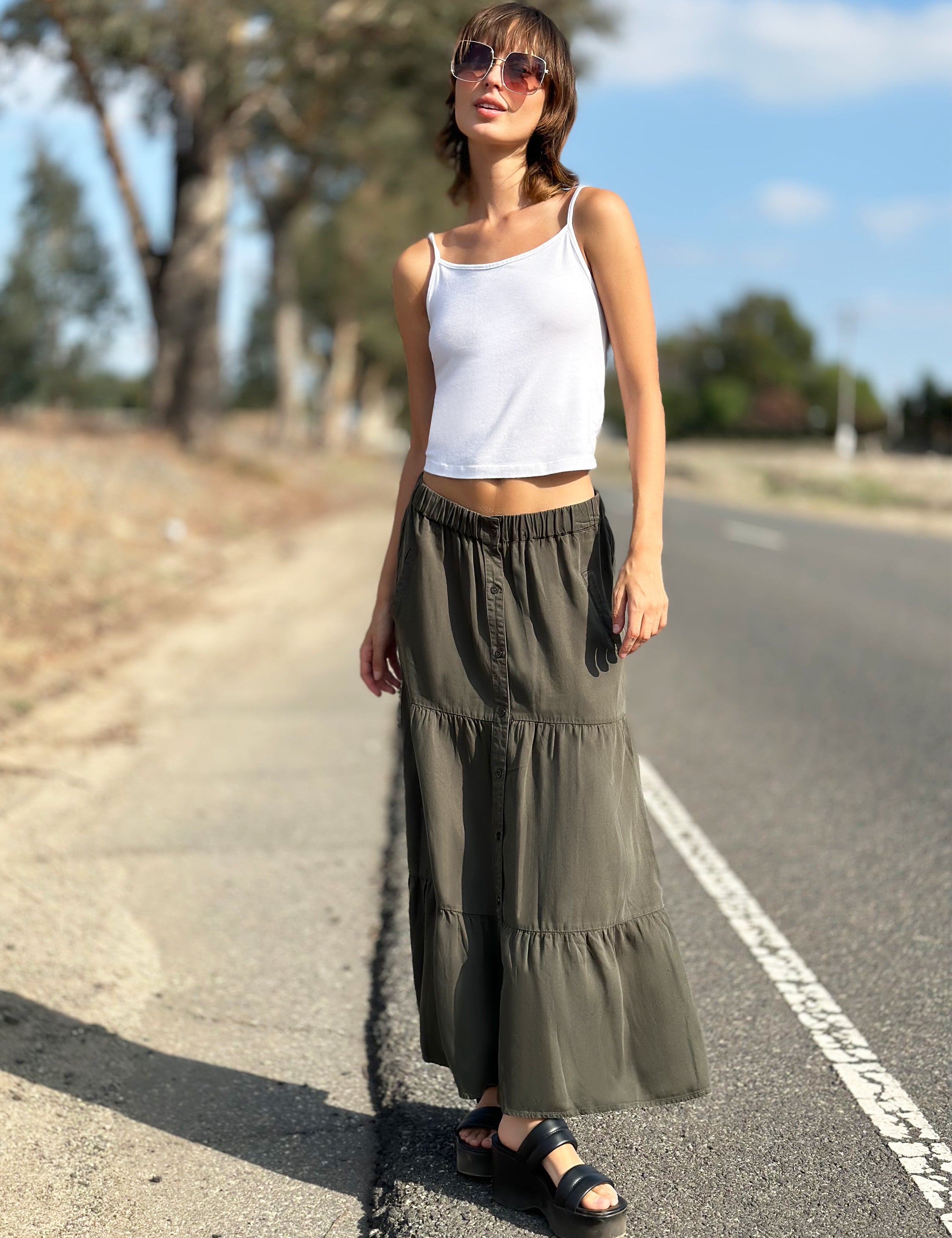 Layered Maxi Skirt – billytshop