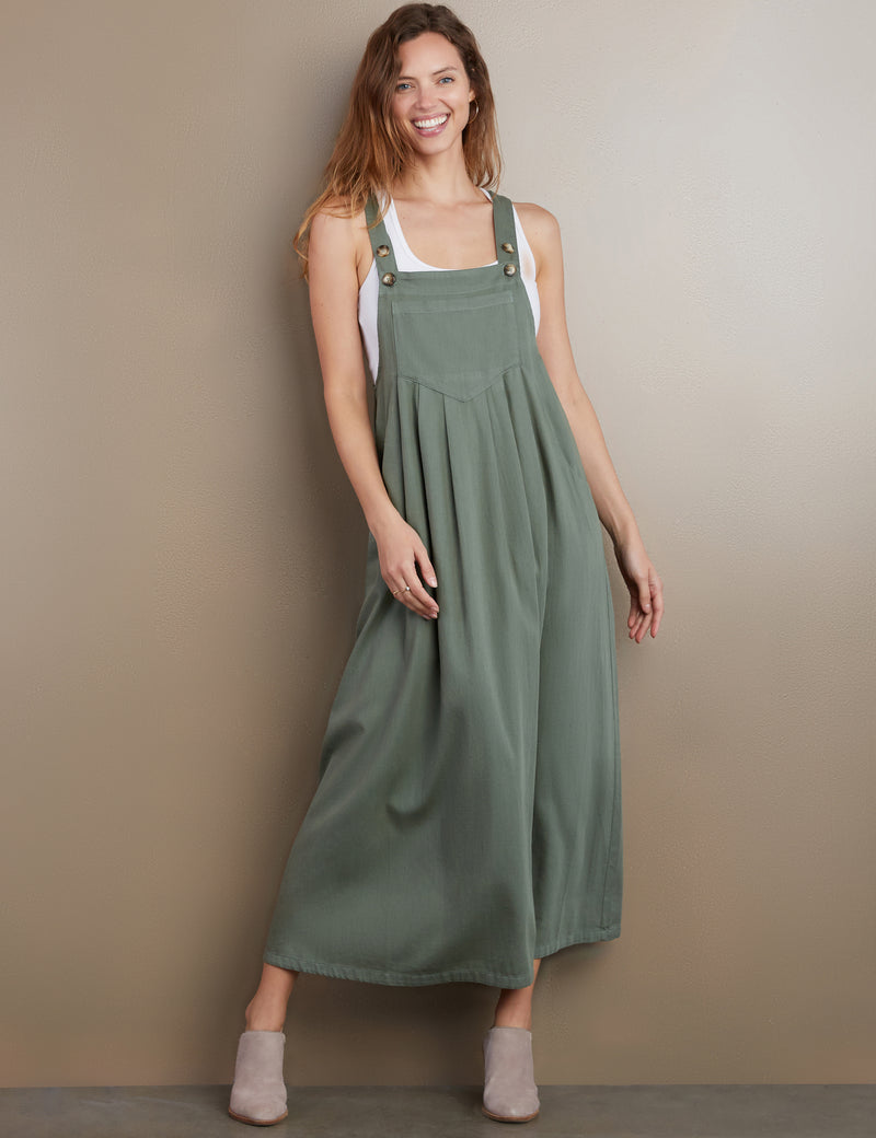 Women's Fashion Brand Army Maxi Overall Dress