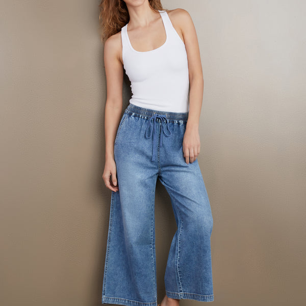 パンツ Denim Field Wide Cropped Pants NT5104N Denim Field Wide Cropped Pants (NT5104N) | THE NORTH FACE