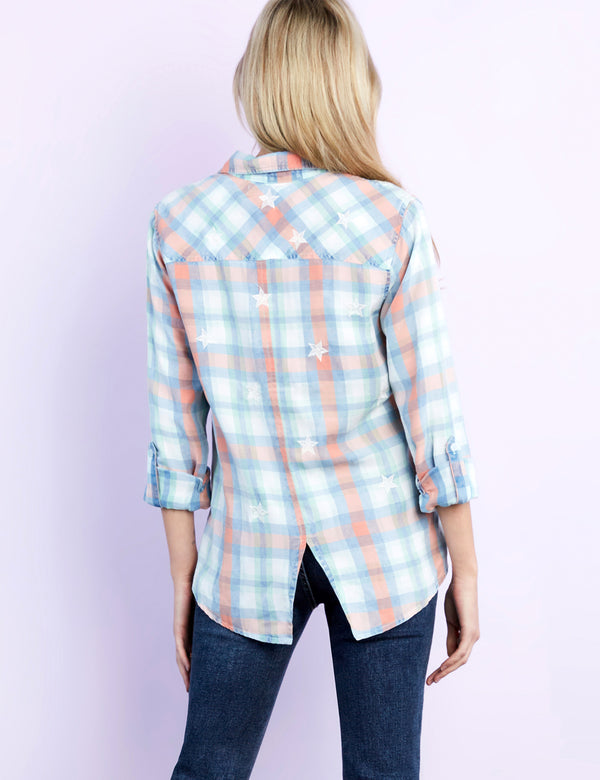 Sunset Plaid Shirt