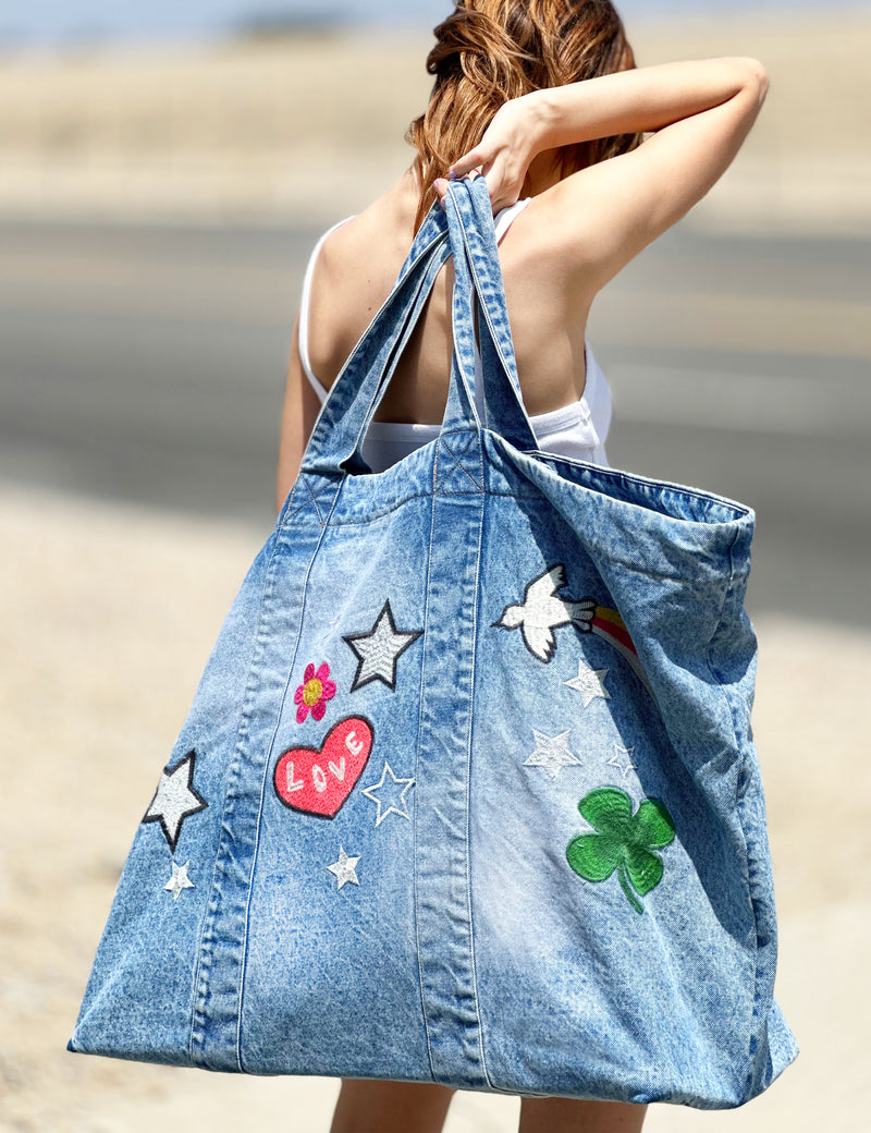 Cozy Denim – Tide & Totes - Fine Upcycled Luxury Accessories