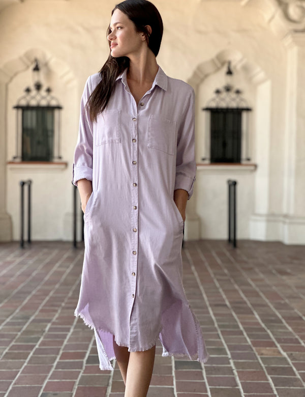 Chill Out Shirtdress