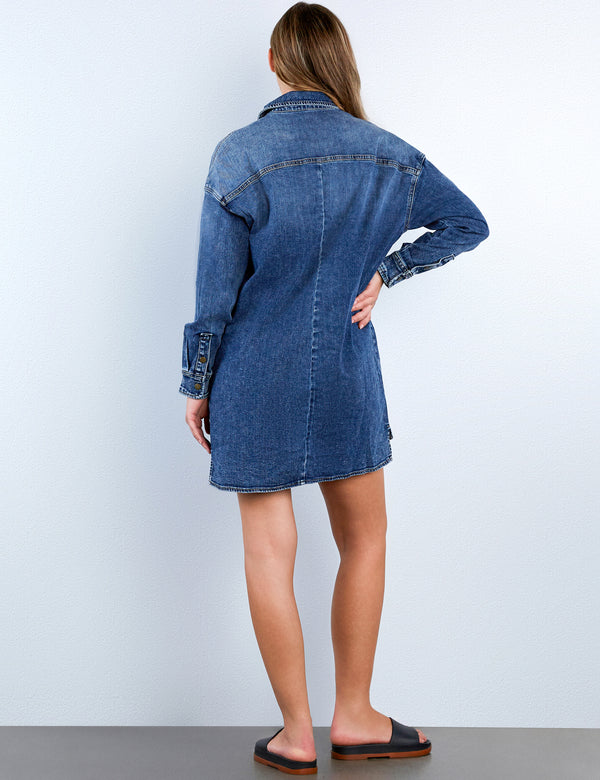 WL Denim Shirtdress