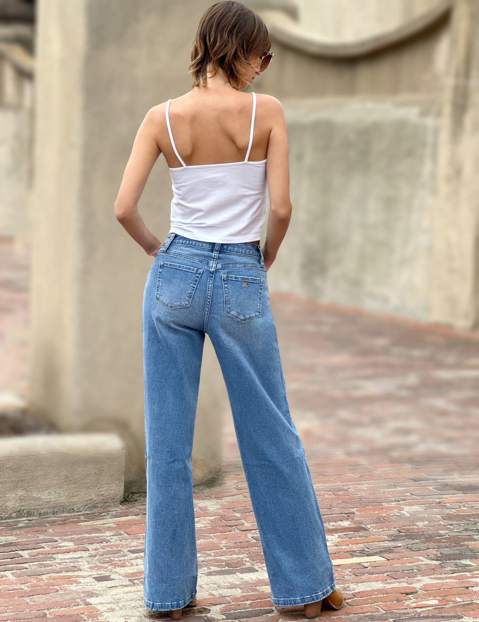 Women's The Relaxed Straight Denim Jeans – Billy T – billytshop