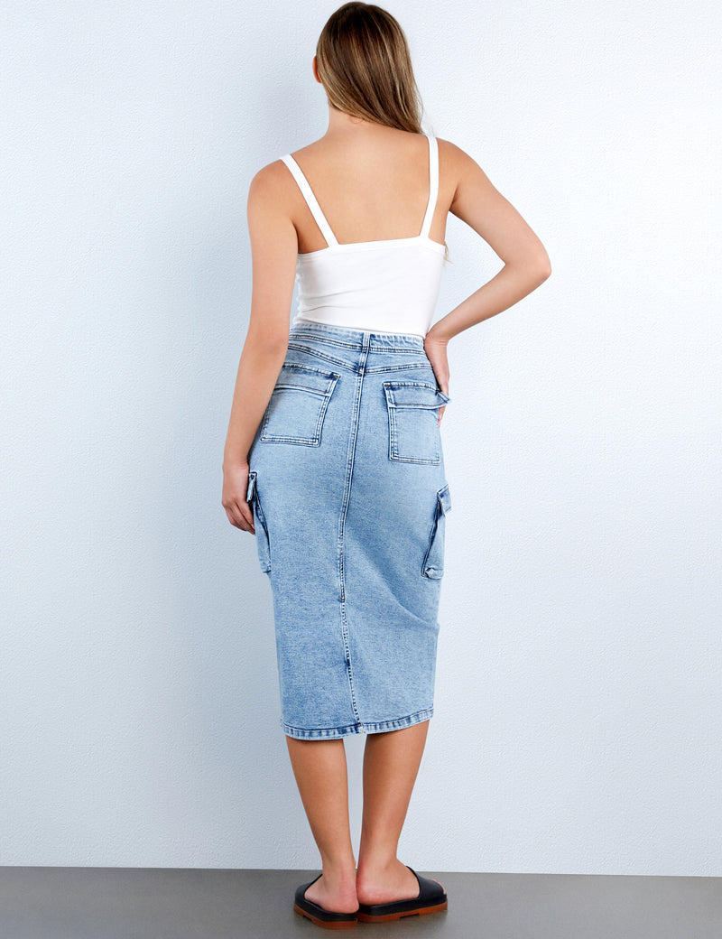 Utility Midi Skirt