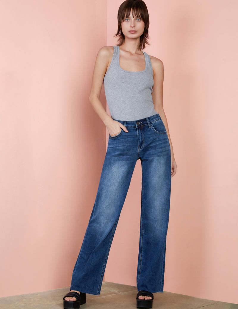 Lila Relaxed Boy Jeans