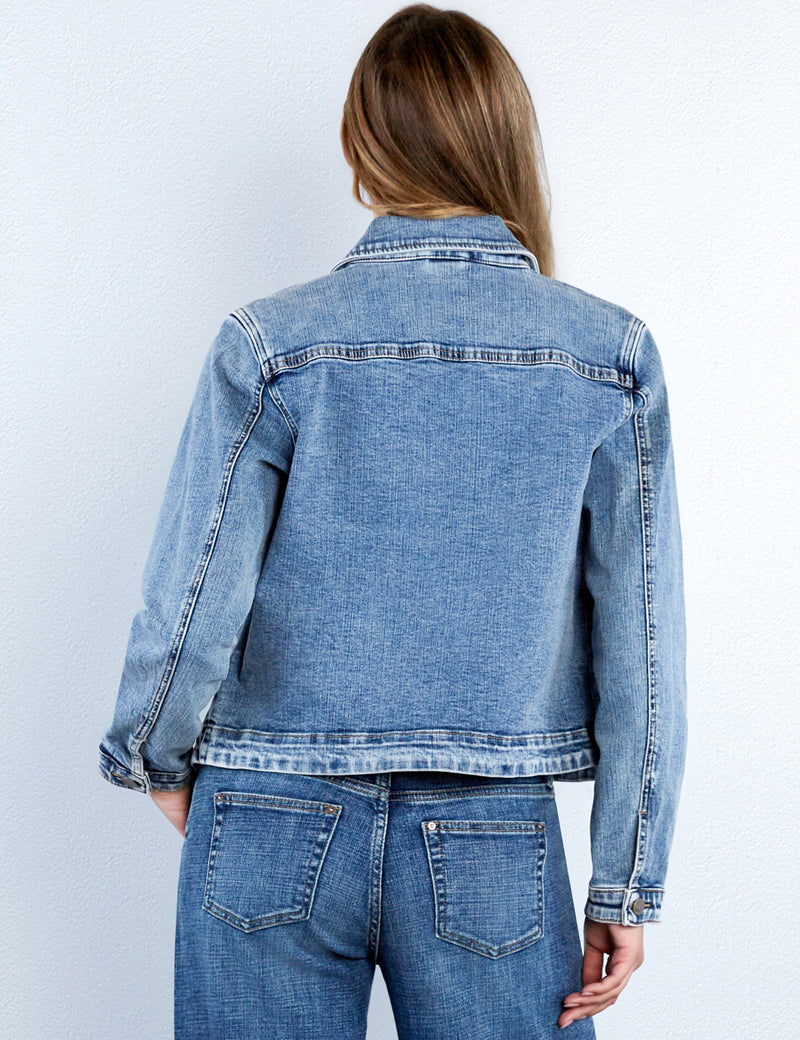 Tab Pocket Jean Jacket