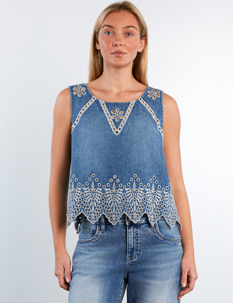 Alison Eyelet Top – billytshop