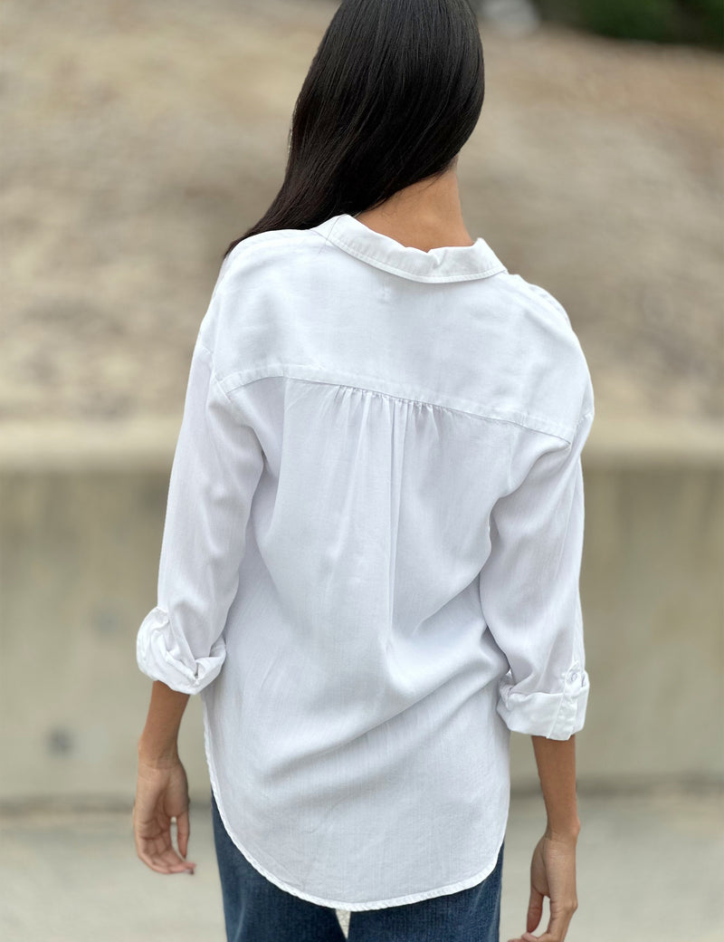 Weekend shirt Bliss White Back View