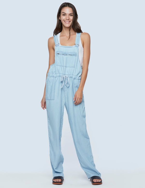 Everyday Overalls Light Blue Front View