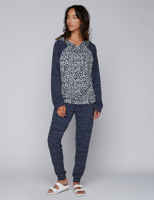 Mix Jungle Jogger Navy Animal Front View