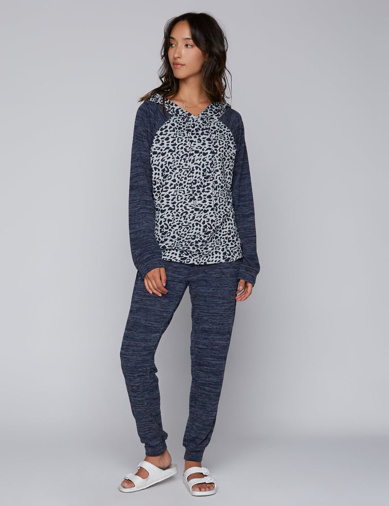 Mix Jungle Jogger Navy Animal Front View